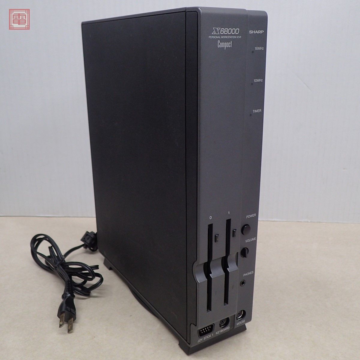 1円〜 SHARP X68000compact XVI (CZ-674C-H) 本体のみ シャープ ※電解