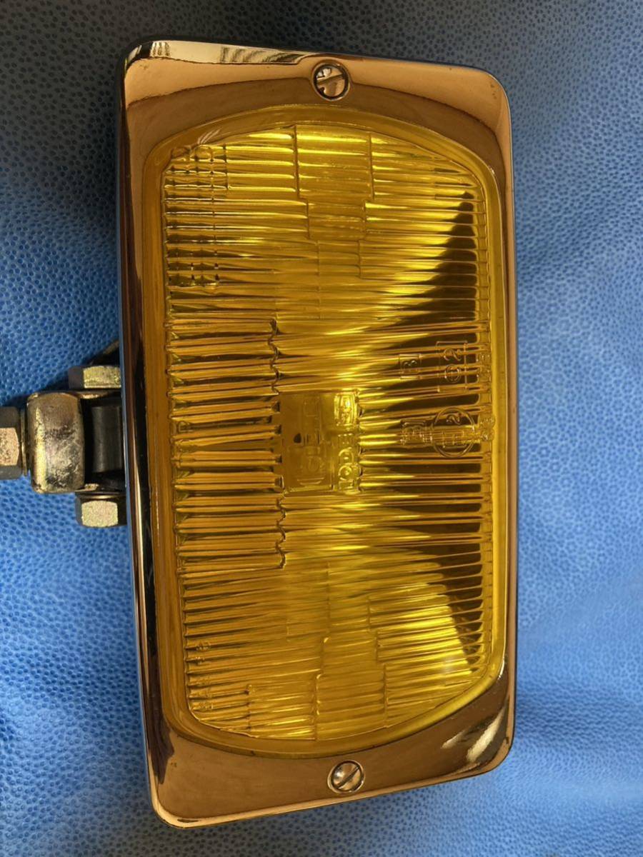 当時物 2個 CIBIE35角型 フォグランプ 旧車 昭和 角形 CIBIE 当時物 シビエ