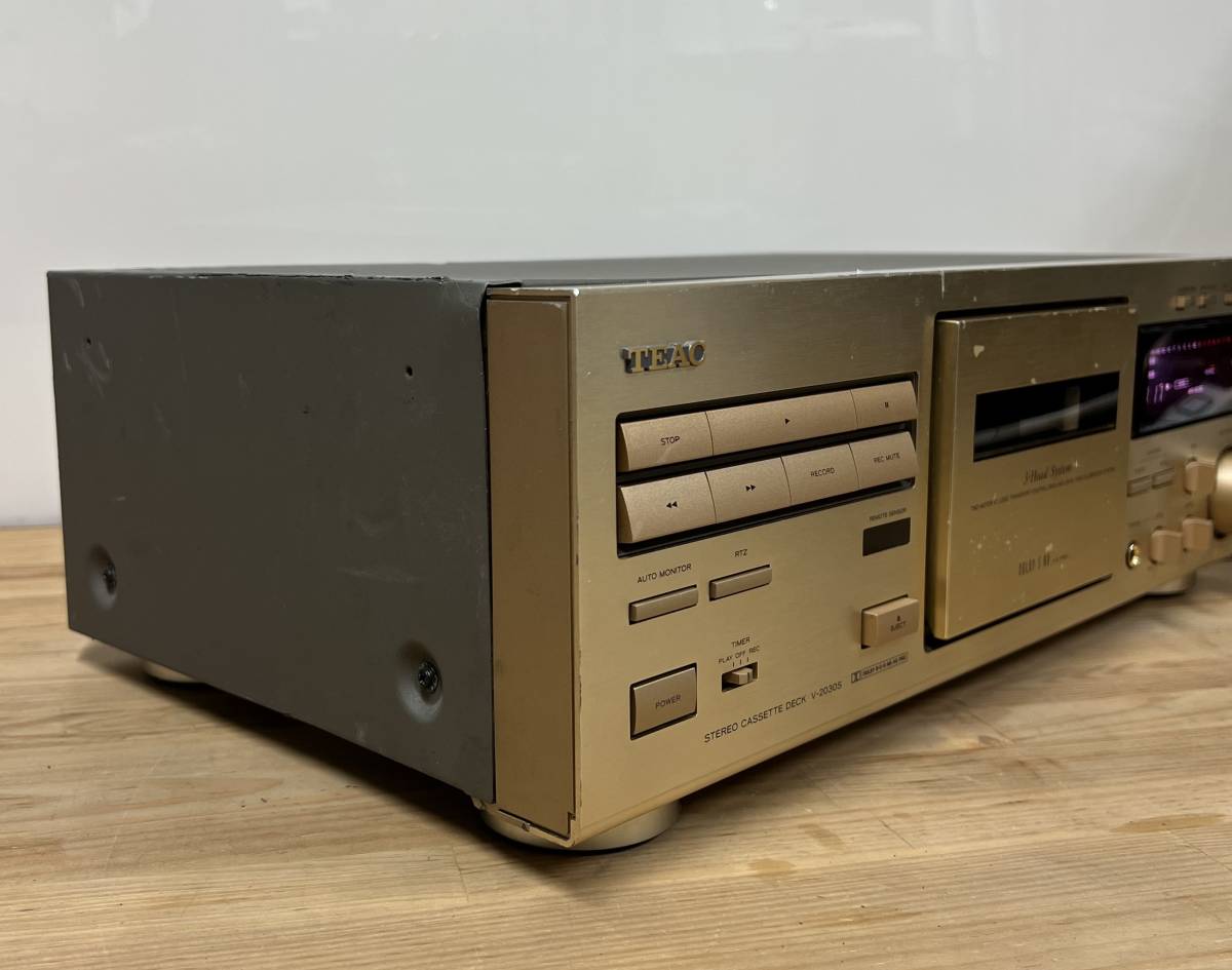 Yahoo!オークション - TEACティアック V-2030S カセットデッキ 中古