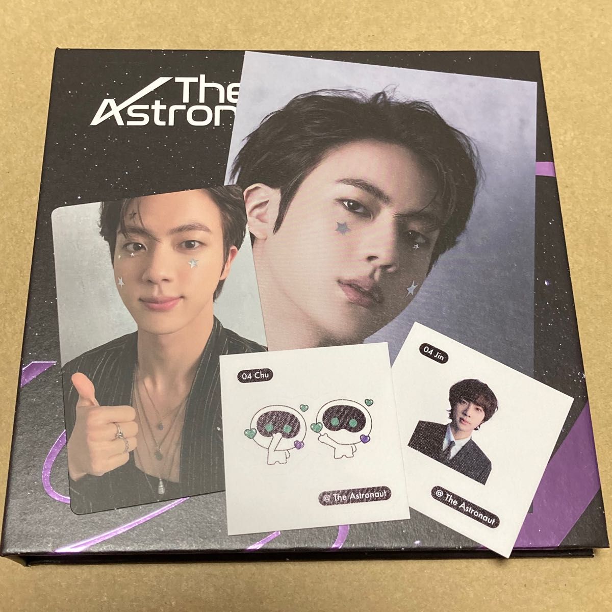 BTS JIN The Astronaut トレカ ラキドロ 公式 BTS JIN The Astronaut