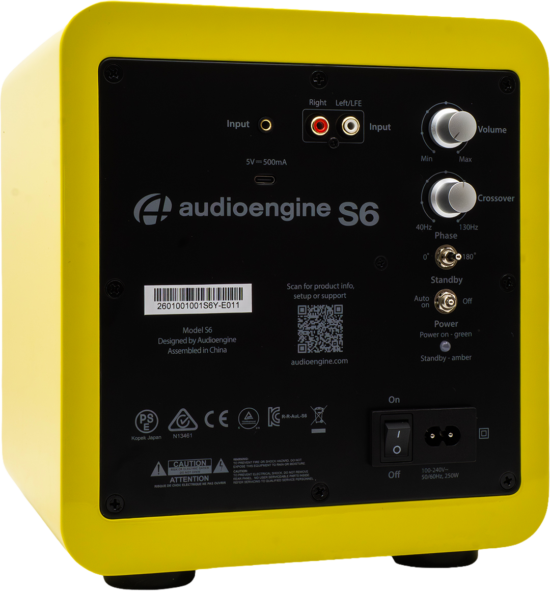 S6 Powered Subwoofer — Audioengine