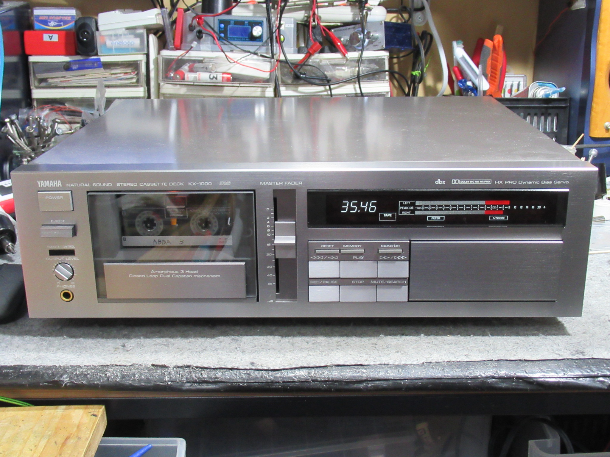 YAMAHA KX-1000 リール回転NG – Audiolife － Enjoy your audio life!!