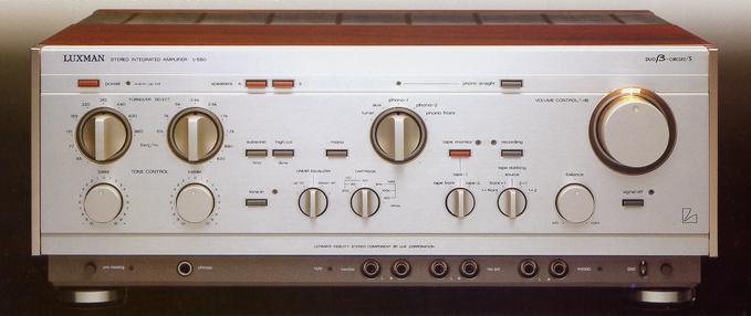 Specifications of LUXMAN L-550 Luxman