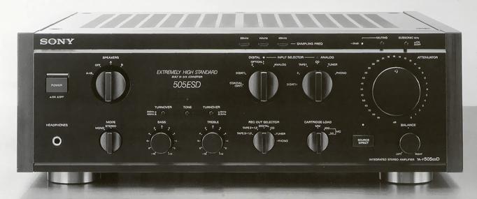 SONY TA-F505ESD Specifications SONY