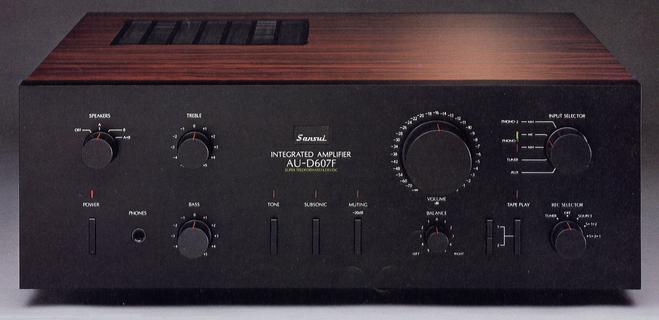 SANSUI AU-D607F Specifications