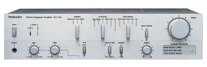 Technics/Panasonic SU-V5A SpecificationsTechnics / Panasonic
