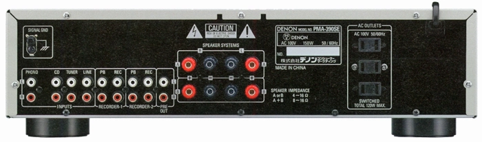 DENON PMA-390SEの仕様 デノン/デンオン