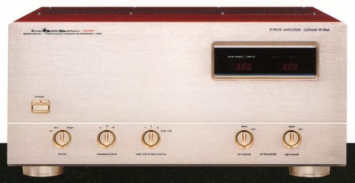 LUXMAN M-06αの仕様 ラックスマン