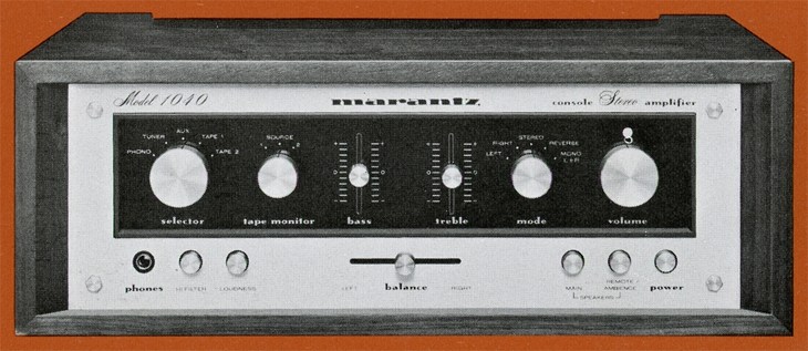 Marantz Model 1040の仕様 マランツ