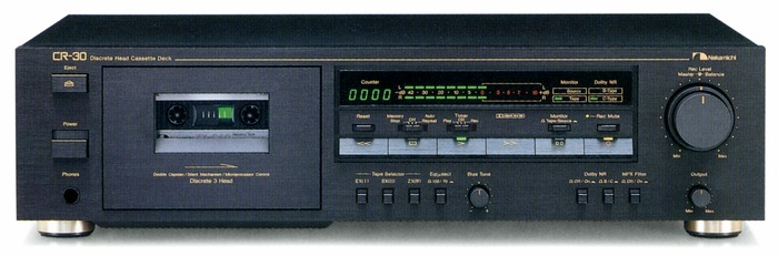 Nakamichi CR-30の仕様 ナカミチ
