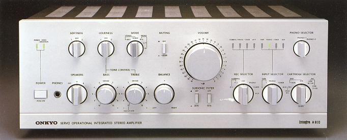 ONKYO Integra A-810の仕様 オンキヨー/オンキョー