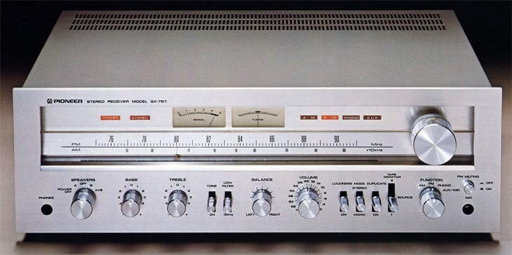 Pioneer SX-757の仕様 パイオニア