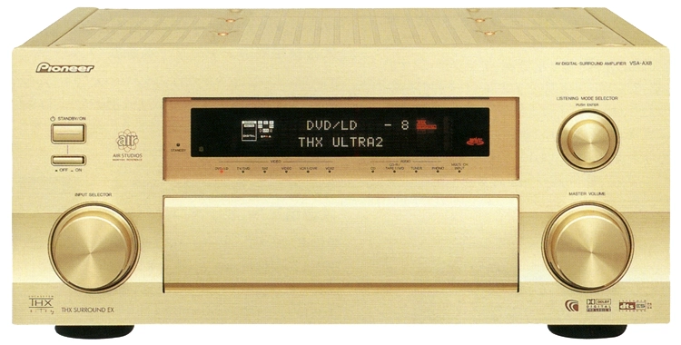 Pioneer VSA-AX8の仕様 パイオニア