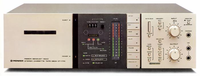Pioneer CT-770の仕様 パイオニア