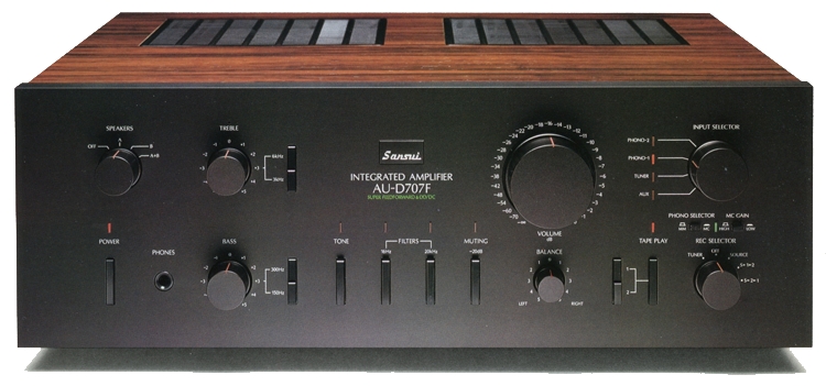 SANSUI AU-D707Fの仕様 サンスイ