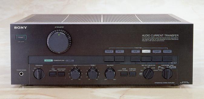 SONY TA-F777ESの仕様 ソニー