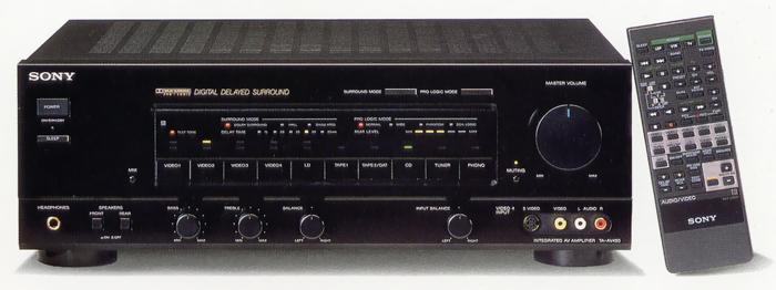 SONY TA-AV450」AVアンプ通電のみ(J61) SONY TA-AV450の仕様 ソニー