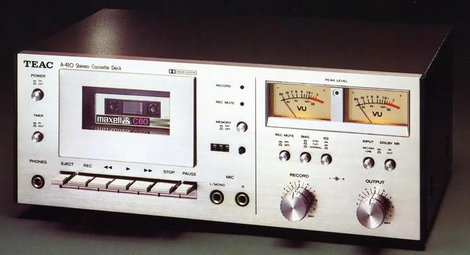 TEAC A-410の仕様 ティアック