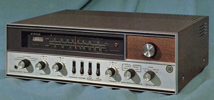 TRIO TW-510 AM/FMステレオレシーバー TRIO TW-510 AM/FMステレオ