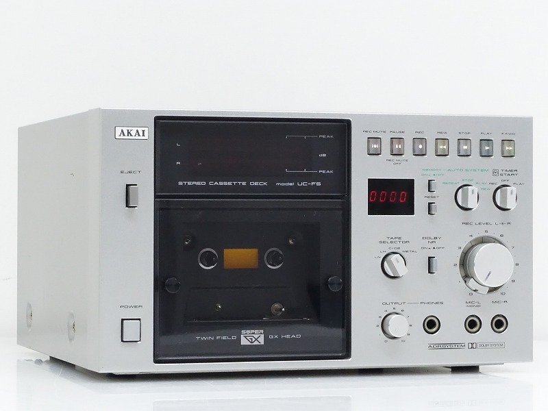 AKAI - アカイ】の【カセットデッキ／UC-F5】を神奈川県茅ヶ崎市で買取