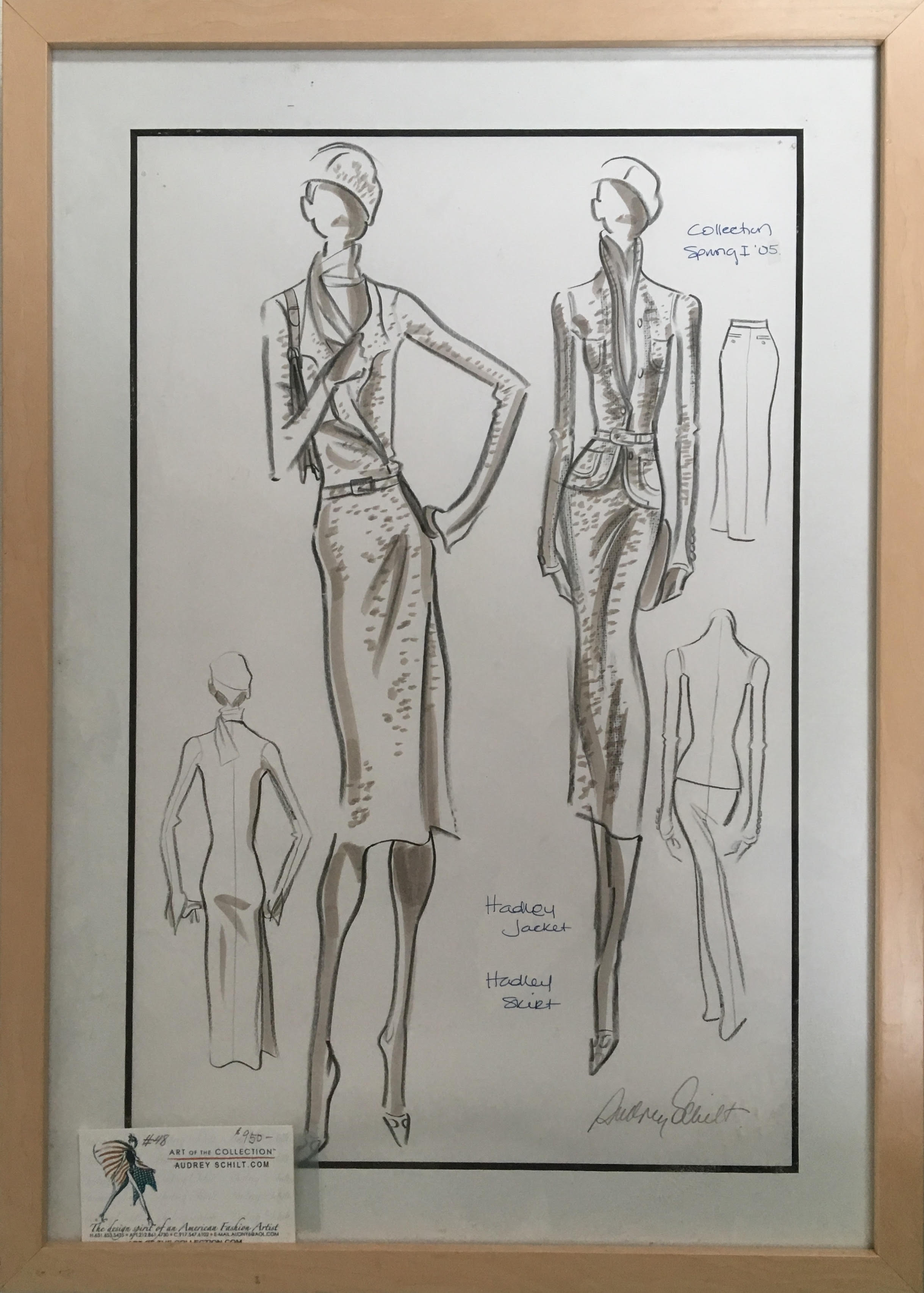 Original Ralph Lauren Illustration by Audrey Schilt | Hadley