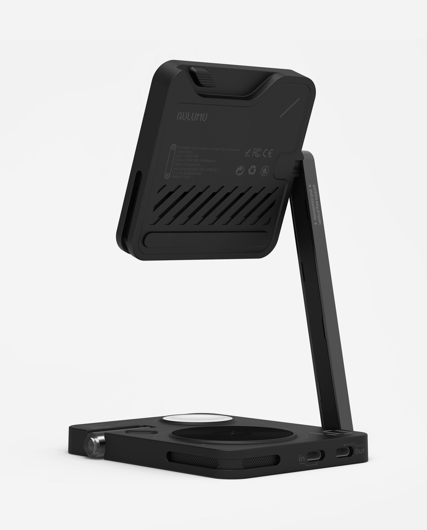 AULUMU M01 4-in-1 Folding Wireless Charging Station | MagSafe
