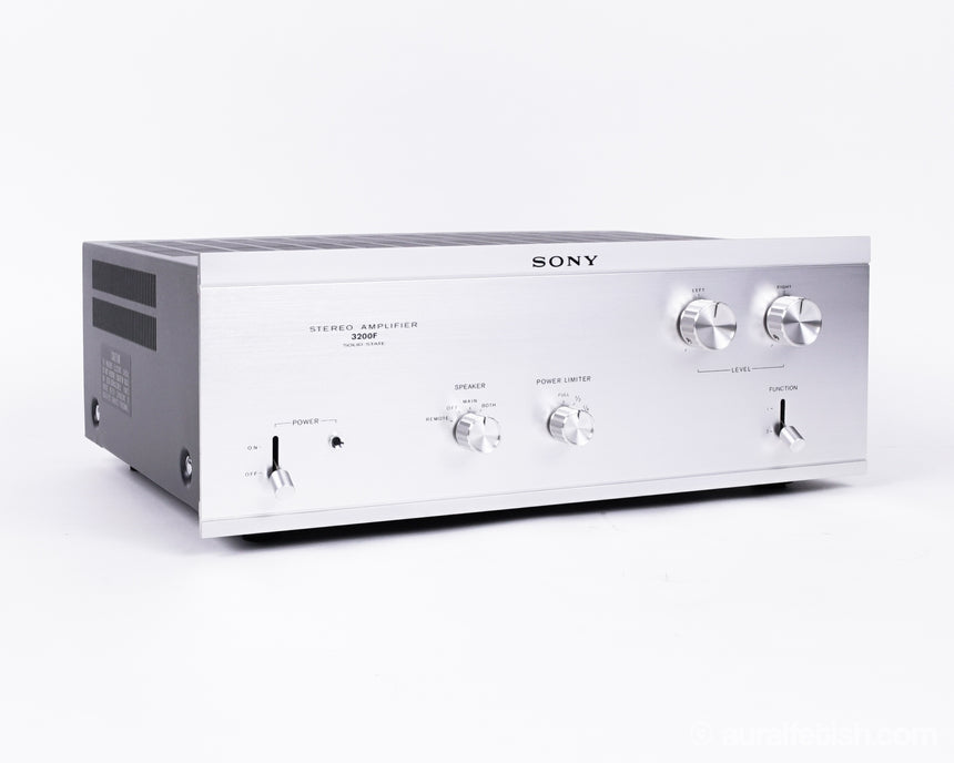 Vintage Sony TA-3200F // Solid-State Amplifier – AURAL HiFi