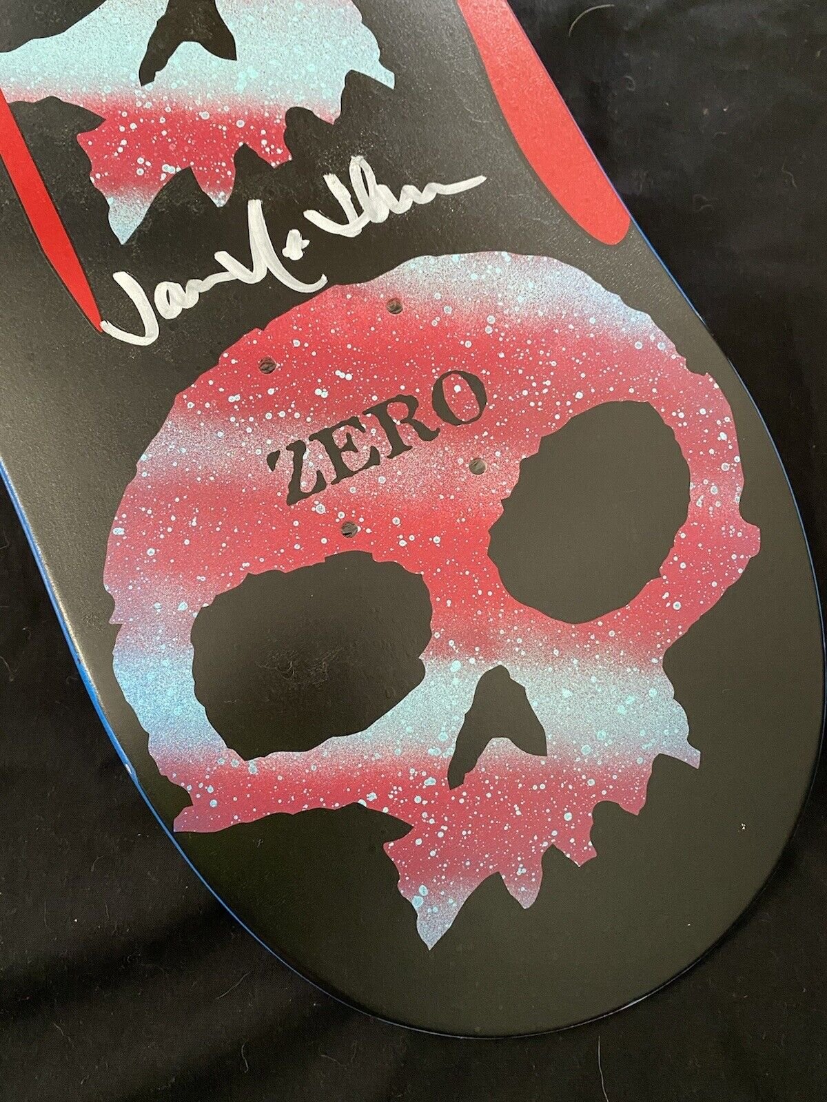 Signed Jamie Thomas Double Zero Autographed Skateboard Deck Legacy
