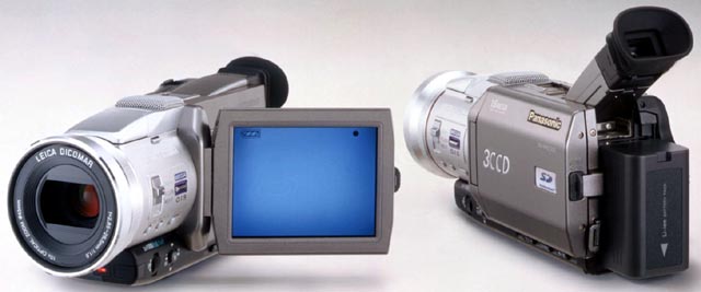 松下、世界初Bluetooth対応の3板式DVカメラ