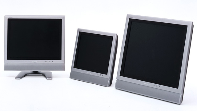 シャープ、スクエアデザインの4:3液晶TV「AQUOS Eシリーズ」