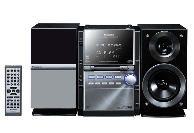松下、「5CD一気録り」を高速化した5CDチェンジャ搭載コンポ