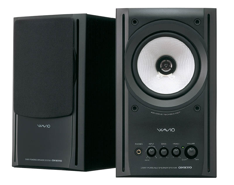 オンキヨー、同軸2ウェイユニット採用のアクティブスピーカー
