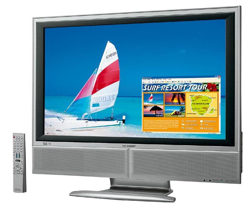 シャープ、ネットワークプレーヤー機能を搭載した32V型液晶