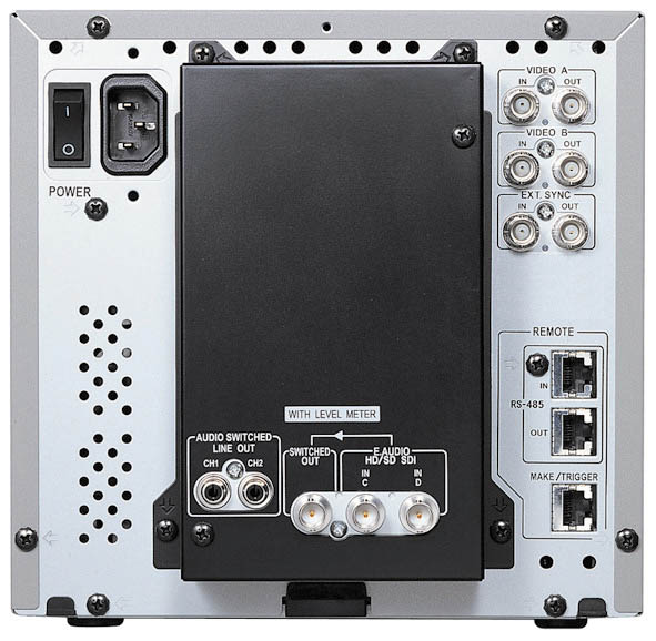 ビクター、ハイビジョン映像対応の業務用CRTモニター