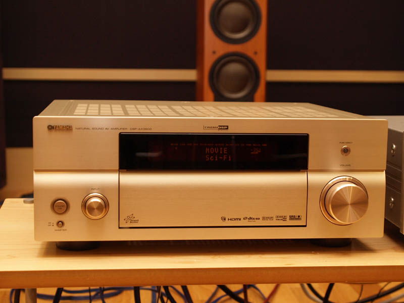 ヤマハ、3次元シネマDSP搭載AVアンプ「DSP-AX3800」