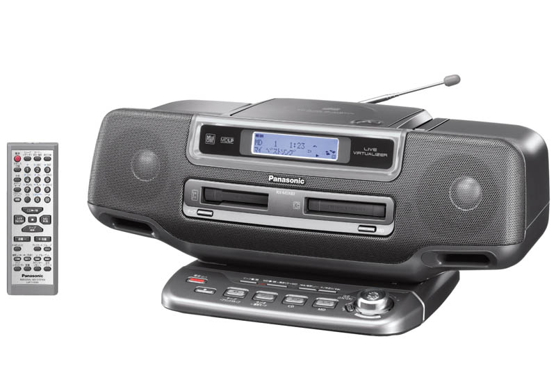 松下、CD/MDオーディオシステムの新モデル