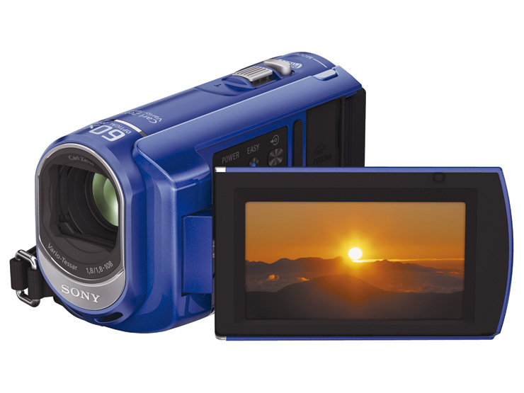 ソニー、光学60倍ズーム搭載のSD解像度「ハンディカム」