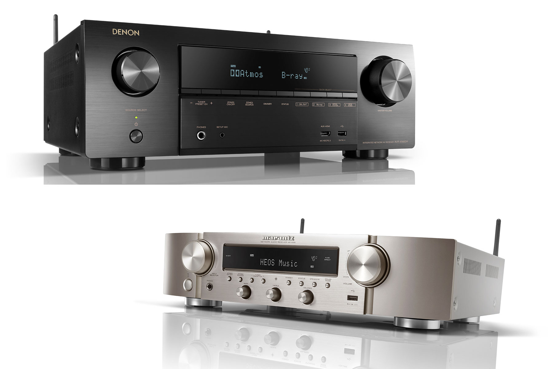 デノン&マランツ、最新AVアンプにBluetooth送信機能。「X1600H」や