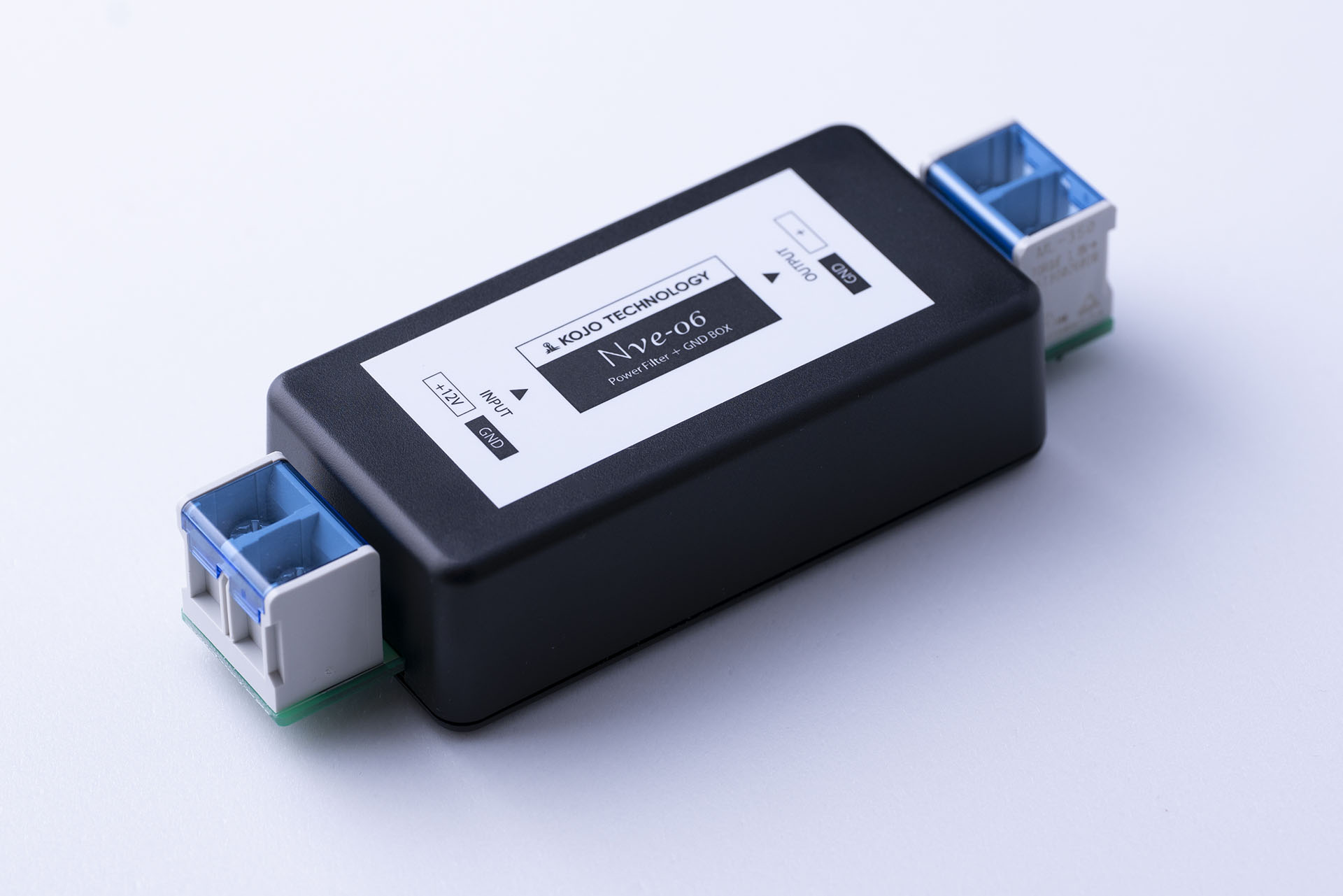 光城精工、仮想アース搭載カーオーディオ用電源フィルタ入門機「Nve-06