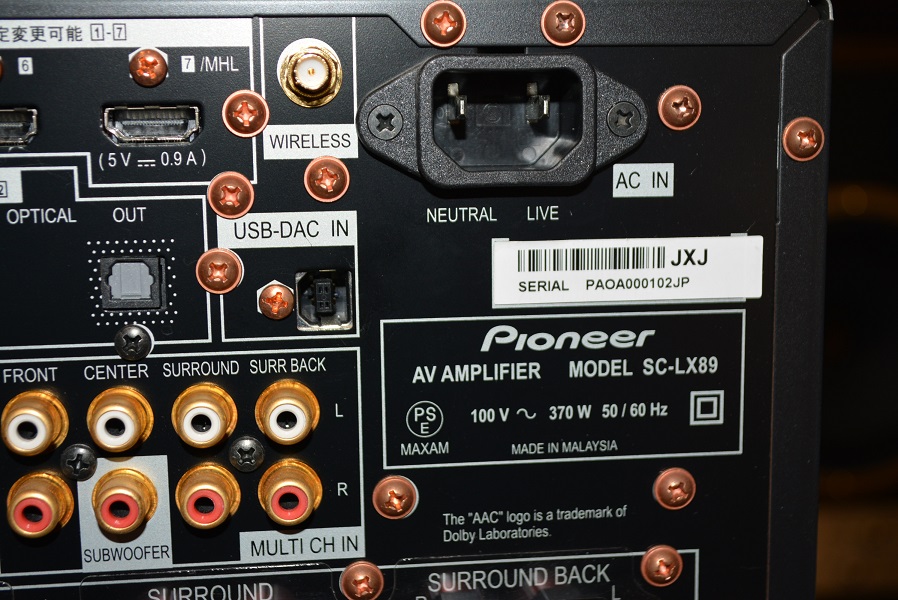 中古品：Pioneer SC-LX89 AVアンプ完売いたしました オーディオ専門店AVBOX