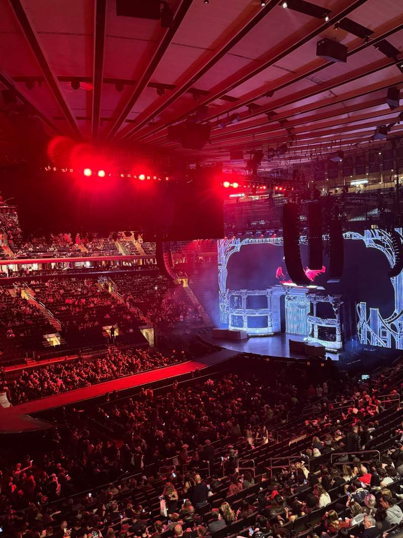 Madison Square Garden, section 209, row 1, seat 15 - Lady Gaga