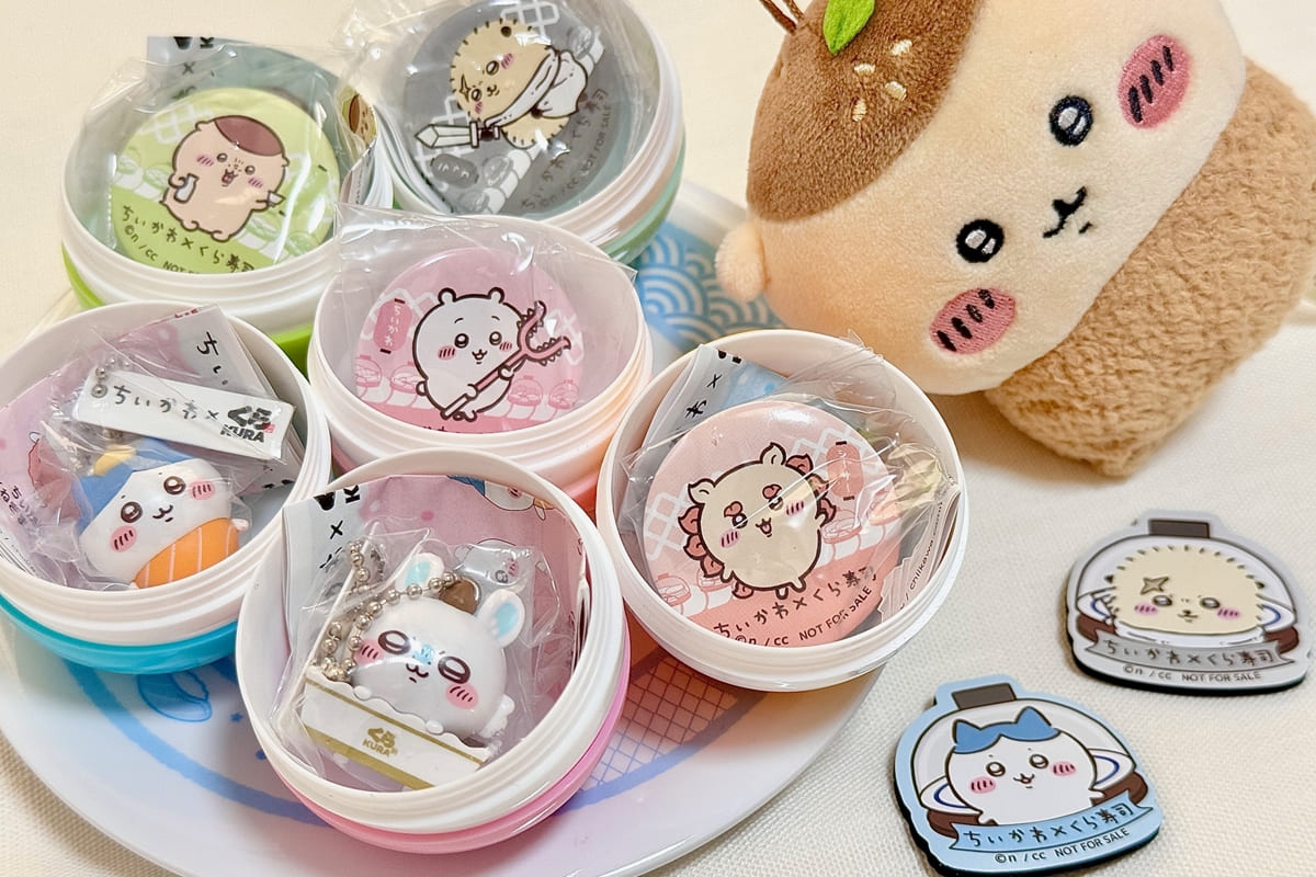 ちいかわ×くら寿司2025】初参戦レポ！全部可愛すぎて4回通った話