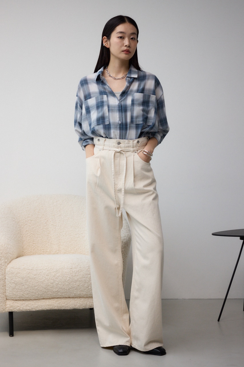 サスツキデニムワイドパンツ｜WOMEN｜250HAG11-205G｜AZUL BY MOUSSY