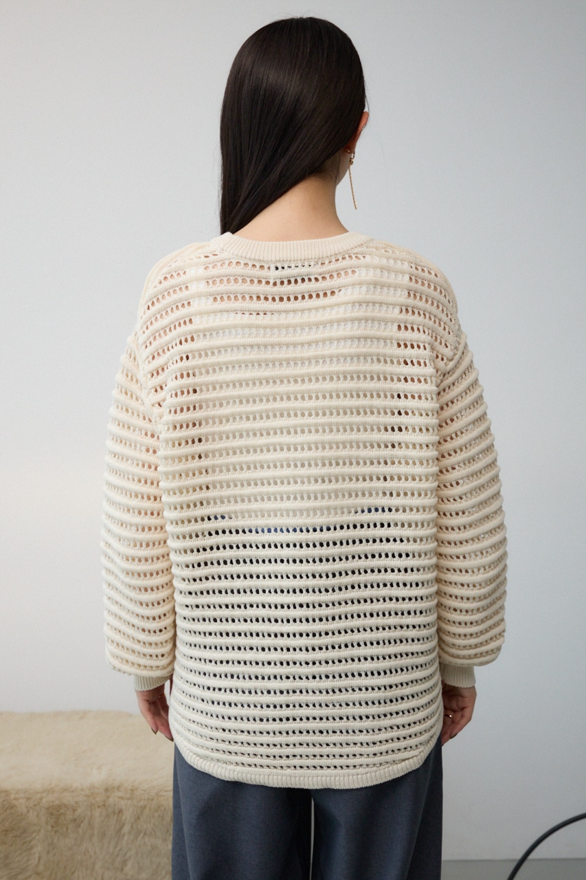 メッシュニットセットトップス｜WOMEN｜250HAM70-069G｜AZUL BY MOUSSY