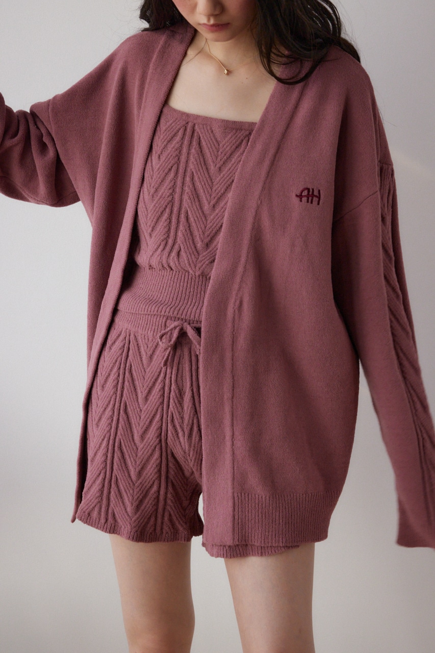 AZUL HOME】ホイップナイトケーブルロングカーディガン｜WOMEN