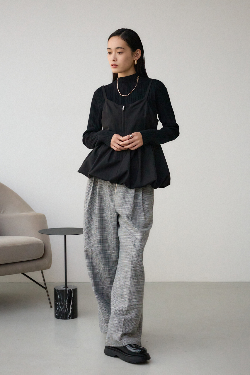 フロントジップバルーンキャミ｜WOMEN｜250ISC30-104C｜AZUL BY MOUSSY