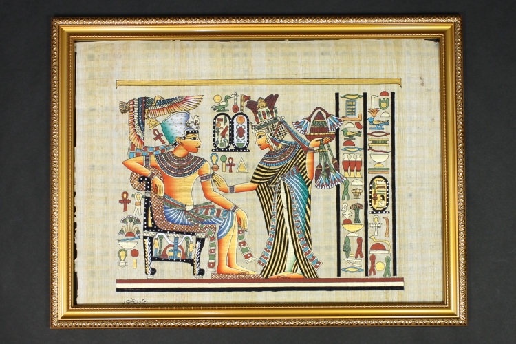 パピルス絵画 エジプト文明