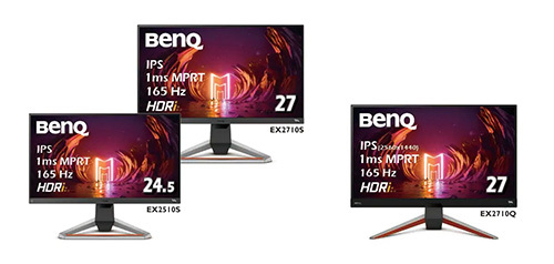 ベンキュー、「MOBIUZ」シリーズのゲーミングディスプレイ3機種を発売