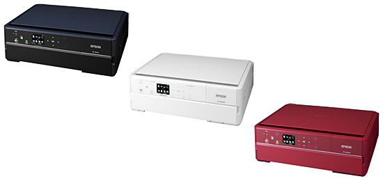 エプソン、インクジェットプリンタ「カラリオ」新製品、3色の「EP-804A