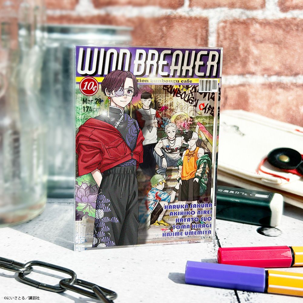 WIND BREAKER 海外コミックモチーフ アクリルブロック 蘇枋 隼飛